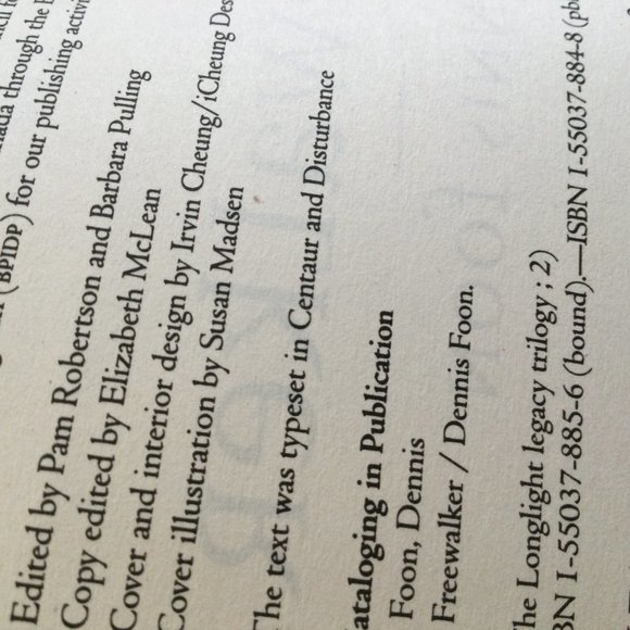 Freewalker (The Longlight Legacy) - Paperback By Foon, Dennis - GOOD - Picture 5 of 5